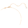 Connexus pendant, Mixed cuts, Heart, White, Mixed metal finish - Swarovski, 5690036