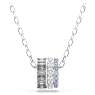 Connexus pendant, Mixed cuts, `Love is around`, Multicolored, Rhodium plated - Swarovski, 5690041