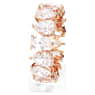 Matrix Vittore ring, Pear cut, White, Rose gold-tone finish - Swarovski, 5690090