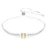 Matrix Tennis ブレスレット, ミックスカット, イエロー, ロジウム・プレーティング - Swarovski, 5690694