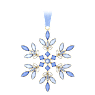 Gema Holiday Ornament, Blue - Swarovski, 5691042