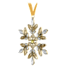 Gema Holiday Ornament, Yellow - Swarovski, 5691043