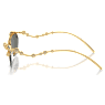Sunglasses, Cat-eye shape, SKU001, Gold tone - Swarovski, 5691642