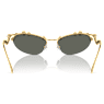 Occhiali da sole, Forma Cat-eye, SKU001, Tono dorato - Swarovski, 5691642