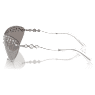 Sunglasses, Mask, Silver tone - Swarovski, 5691643
