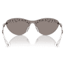 Sunglasses, Mask, Silver tone - Swarovski, 5691643