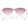 แว่นกันแดด, หน้ากาก, ชมพู - Swarovski, 5691645