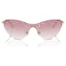 แว่นกันแดด, หน้ากาก, ชมพู - Swarovski, 5691645