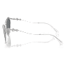 Sunglasses, Oval shape, SK7017, Silver tone - Swarovski, 5691646