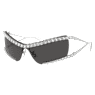 Sluneční brýle, Maska, Šedé - Swarovski, 5691648