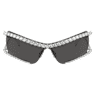 Sluneční brýle, Maska, Šedé - Swarovski, 5691648