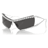 Sunglasses, Mask, Gray - Swarovski, 5691648
