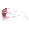 Sunglasses, Mask, Pink - Swarovski, 5691649