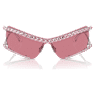 Sunglasses, Mask, Pink - Swarovski, 5691649
