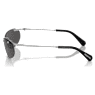 Lunettes de soleil, Forme ovale, Noires - Swarovski, 5691652