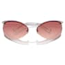 Sunglasses, Oval shape, SK7018, Pink - Swarovski, 5691654