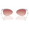 Sunglasses, Oval shape, SK7018, Pink - Swarovski, 5691654