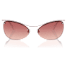 Sunglasses, Oval shape, SK7018, Pink - Swarovski, 5691654