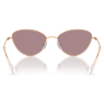 Sunglasses, Cat-eye shape, SK7014, Purple - Swarovski, 5691656