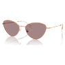 Sunglasses, Cat-eye shape, SK7014, Purple - Swarovski, 5691656