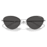 Sunglasses, Cat-eye shape, SK7014, Black - Swarovski, 5691657