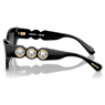 Sunglasses, Cat-eye shape, Black - Swarovski, 5691693
