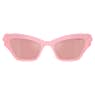Sunglasses, Cat-eye shape, Pink - Swarovski, 5691697