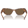 Sunglasses, Oval shape, SK6022, Brown - Swarovski, 5691701