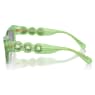 Sunglasses, Oval shape, SK6022, Green - Swarovski, 5691704