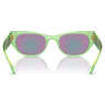 Sunglasses, Oval shape, SK6022, Green - Swarovski, 5691704