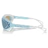 Occhiali da sole, Forma occhialini da nuoto, Blu - Swarovski, 5691732