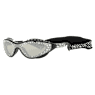Sunglasses with strap, Swimming shape, Black - Swarovski, 5691733