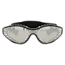 Sunglasses with strap, Swimming shape, Black - Swarovski, 5691733