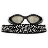 Zonnebril met bandje, Zwemvorm, Zwart - Swarovski, 5691733