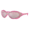 Óculos de sol, Formato de natação, Rosa - Swarovski, 5691734
