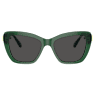 Gafas de sol, Forma cuadrada, SK6018, Verdes - Swarovski, 5691735