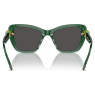 Gafas de sol, Forma cuadrada, SK6018, Verdes - Swarovski, 5691735