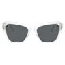 Sunglasses, Square shape, SK6018, White - Swarovski, 5691736