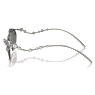 Occhiali da sole, Forma Cat-eye, SKU001, Tono argentato - Swarovski, 5691743