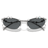 Sunglasses, Cat-eye shape, SKU001, Silver tone - Swarovski, 5691743