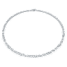 Collana Galaxy Tennis, Diamanti creati in laboratorio 47,27 ct tw, Forme miste, Oro bianco 18 K - Swarovski, 5691881