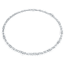 Collana Galaxy Tennis, Diamanti creati in laboratorio 47,27 ct tw, Forme miste, Oro bianco 18 K - Swarovski, 5691881