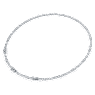 Collana Galaxy Tennis, Diamanti creati in laboratorio 47,27 ct tw, Forme miste, Oro bianco 18 K - Swarovski, 5691881