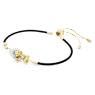 Good Luck Trolls bracelet, Troll, White, Gold-tone plated - Swarovski, 5691946