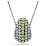 Sublima จี้สร้อยคอ, เจียระไนทรงกลม, หลากสี, เคลือบรูทีเนียม - Swarovski, 5692112