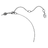 Sublima จี้สร้อยคอ, เจียระไนทรงกลม, หลากสี, เคลือบรูทีเนียม - Swarovski, 5692112
