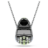 Sublima จี้สร้อยคอ, เจียระไนทรงกลม, หลากสี, เคลือบรูทีเนียม - Swarovski, 5692112