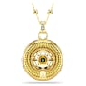 Pandantiv Symbolica, Deochi, Mediu, Multicolor, Placat cu auriu - Swarovski, 5692166