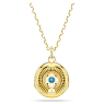 Symbolica pendant, Evil eye, Small, Multicolored, Gold-tone plated - Swarovski, 5692169
