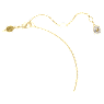 Symbolica pendant, Evil eye, Blue, Gold-tone plated - Swarovski, 5692178